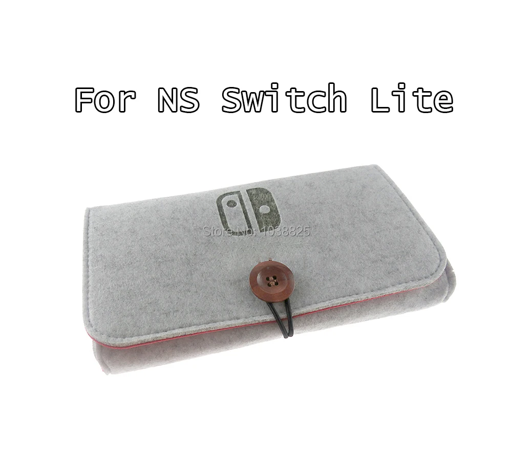 

10pcs Travel Carrying Cloth Storage Bag Case Holder for Nintend Switch NS Lite Console Cards Cover Protector Store Pouch Box