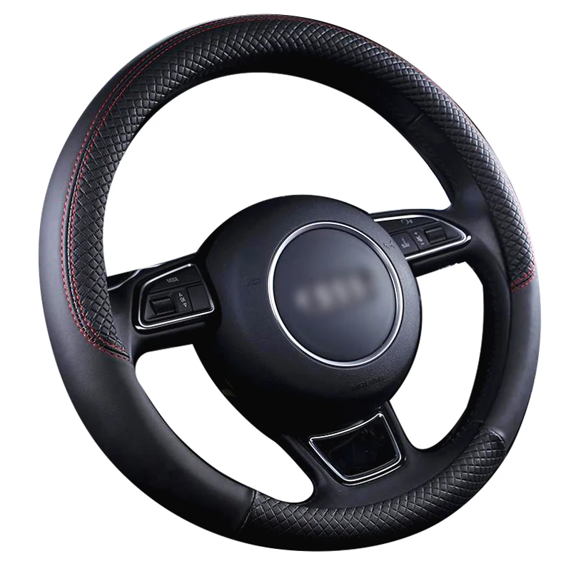 Leather Sport Car Steering Wheel Cover Non-slip steering wheel braid for Audi A1 8X A2 A3 A4 A5 A6 Avant Interior details
Leather Sport Car Steering Wheel Cover Non-slip steering wheel braid for Audi A1 8X A2 A3 A4 A5 A6 Avant Interior details