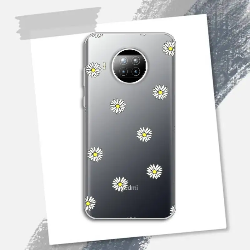 Daisy Flower plant pattern Phone Case Transparent for Xiaomi Redmi note 10 t 8 9 pro lite 11
Daisy Flower plant pattern Phone Case Transparent for Xiaomi Redmi note 10 t 8 9 pro lite 11