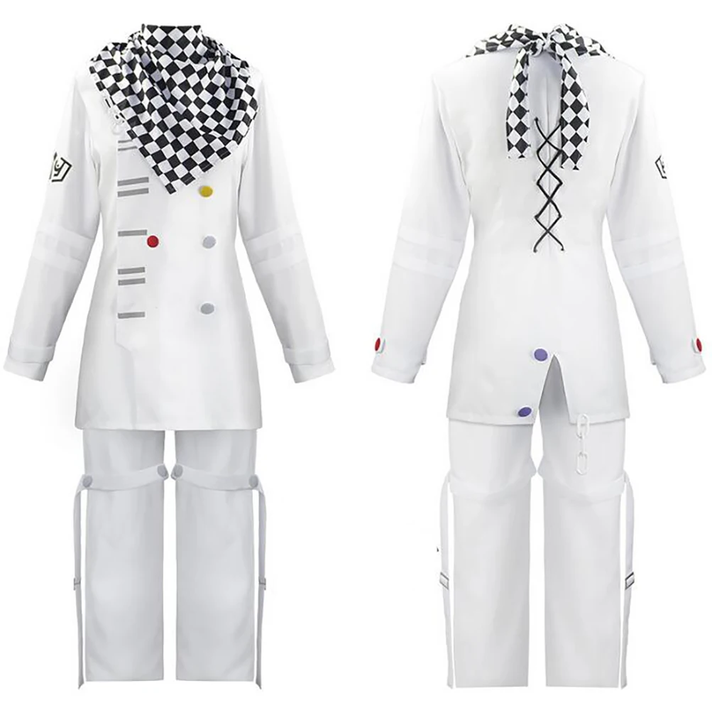 Anime Danganronpa V3 Killing Harmony Ouma kokichi White evening suit Cosplay Costume Game School Uniform Suit
Anime Danganronpa V3 Killing Harmony Ouma kokichi White evening suit Cosplay Costume Game School Uniform Suit