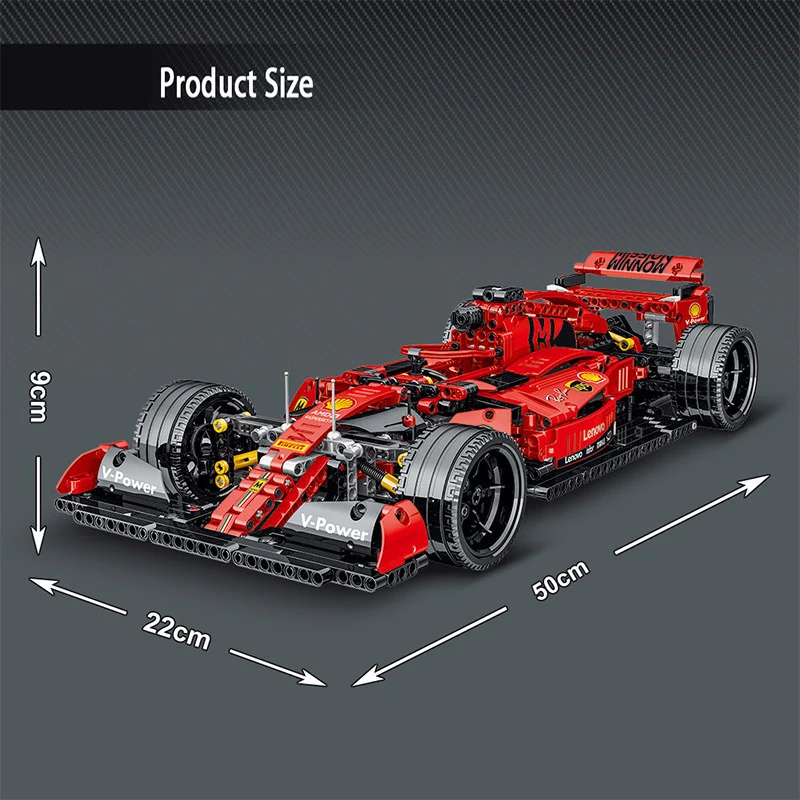 023005 F1 S90 Sports Car Building Blocks 1099pcs Car Simulation 1:14 Model F1 Alternate Bricks Toys For Children Boys Gift
023005 F1 S90 Sports Car Building Blocks 1099pcs Car Simulation 1:14 Model F1 Alternate Bricks Toys For Children Boys Gift