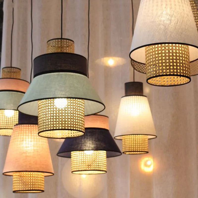 Singapour Suspended lights Modern bamboo pendant light Simple luminaires design Kitchen Study Bar Cafe art deco pendant light
Singapour Suspended lights Modern bamboo pendant light Simple luminaires design Kitchen Study Bar Cafe art deco pendant light
