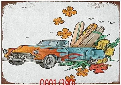 Metal Tin Sign Summer Surfing Car Pick-up Truck and Surfboard Pub Outdoor Bar Retro Poster Home Kitchen Restauran
Metal Tin Sign Summer Surfing Car Pick-up Truck and Surfboard Pub Outdoor Bar Retro Poster Home Kitchen Restauran