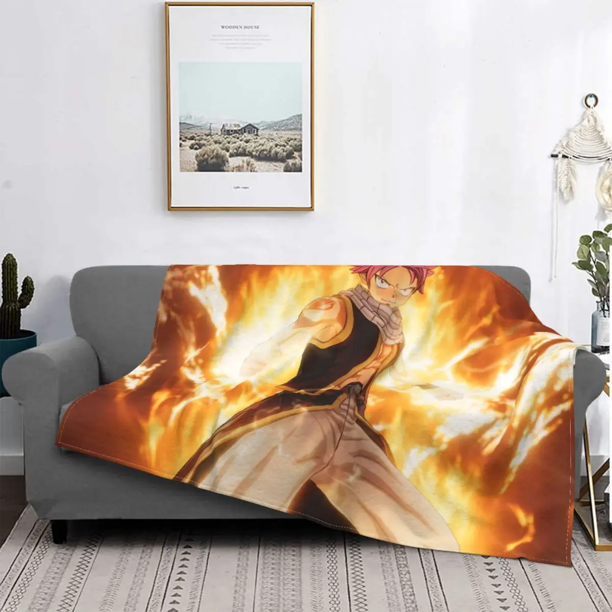 Manta de franela de decoración para el hogar, colcha portátil con diseño de cómics mágicos eterious de Fairy Tail, con fuego
Manta de franela de decoración para el hogar, colcha portátil con diseño de cómics mágicos eterious de Fairy Tail, con fuego