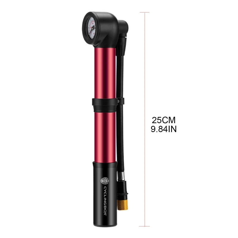 Mini High-Pressure Portable Retractable Bike Pump Manual Reliable Compact and Light Bicycle Ball Air Pump for Road Bike
Mini High-Pressure Portable Retractable Bike Pump Manual Reliable Compact and Light Bicycle Ball Air Pump for Road Bike