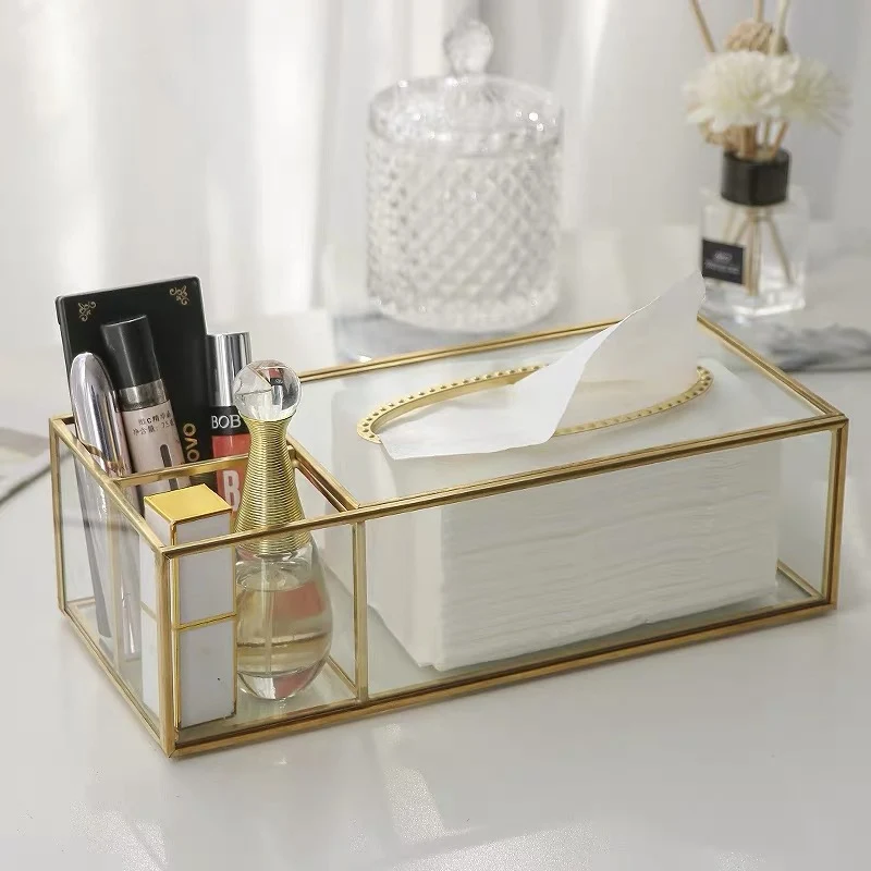 Nordic Gold Glass Luxury Tissue Box Home Living Room Makeup Tissue Storage Box Desktop Cosmetic Holder Napkin Holder Box
Nordic Gold Glass Luxury Tissue Box Home Living Room Makeup Tissue Storage Box Desktop Cosmetic Holder Napkin Holder Box