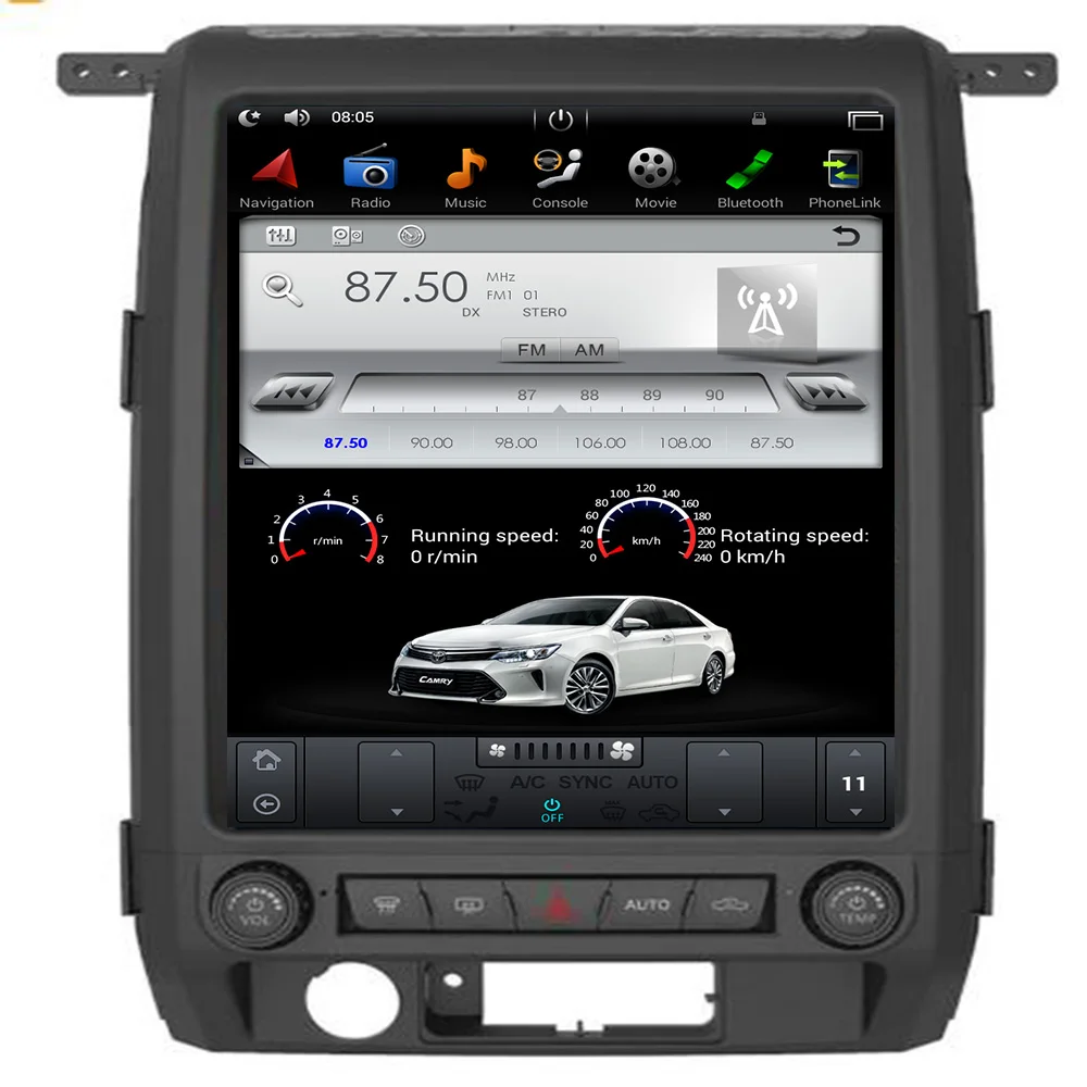 2020 New 12.1“ Vertical screen Android 9 Car DVD Multimedia player GPS Navigation For Ford F150 2009 - 2014 Wifi carplay stereo
2020 New 12.1“ Vertical screen Android 9 Car DVD Multimedia player GPS Navigation For Ford F150 2009 - 2014 Wifi carplay stereo