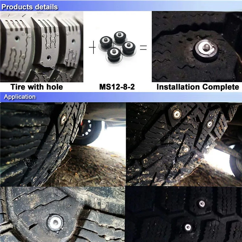 50pcs-200pcs Winter Tire Spikes Car Tires Studs Screw Snow Spikes Wheel Tyre Snow Chains Studs For Car Motorcycle SUV ATV Truck
50pcs-200pcs Winter Tire Spikes Car Tires Studs Screw Snow Spikes Wheel Tyre Snow Chains Studs For Car Motorcycle SUV ATV Truck