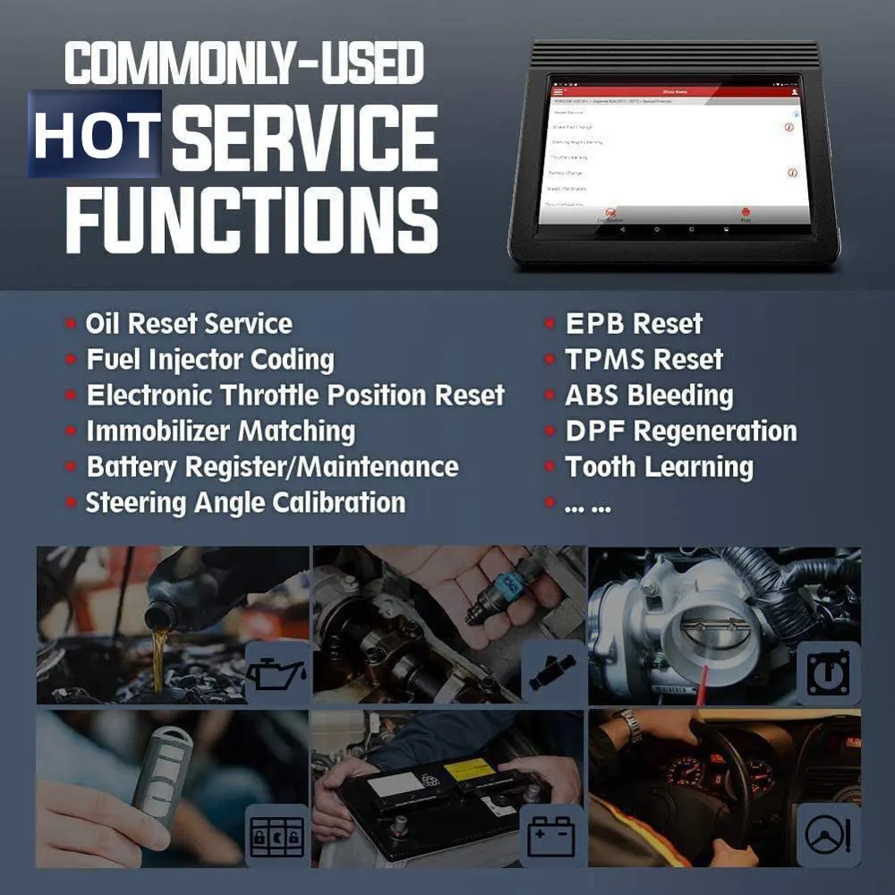 Launch X431 V+ 4.0 OBD2 Automotive Scanner 2GB 32GB Car Diagnostic Tool Support ECU Coding/Auto Vin
Launch X431 V+ 4.0 OBD2 Automotive Scanner 2GB 32GB Car Diagnostic Tool Support ECU Coding/Auto Vin