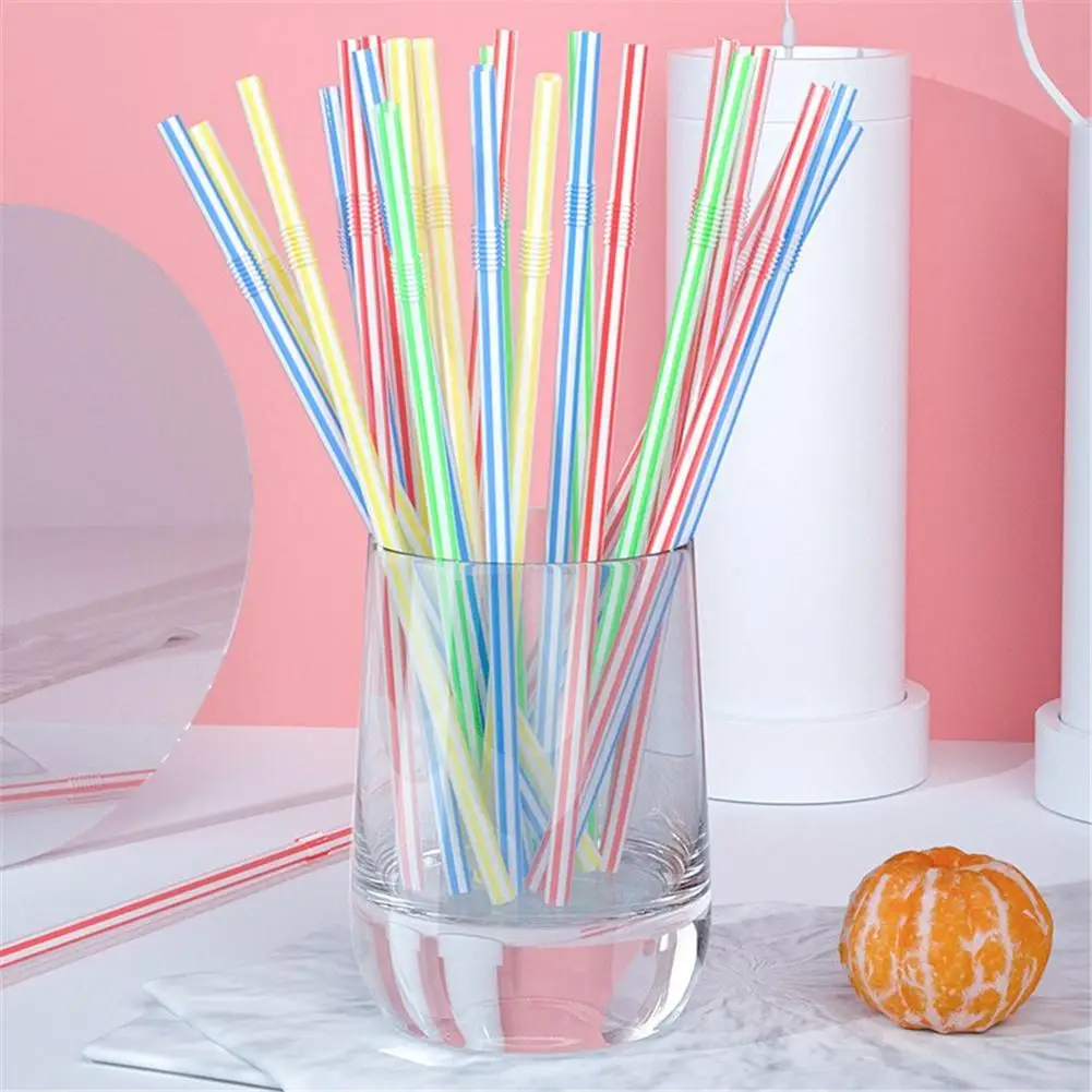 Disposable Colored Strip Curved Straws Long Flexible Party Weddings Drinking Bar Drinking Straws
Disposable Colored Strip Curved Straws Long Flexible Party Weddings Drinking Bar Drinking Straws