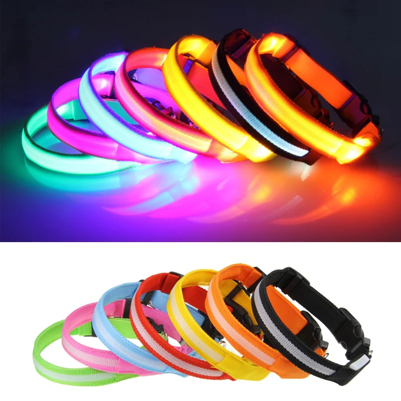 LED Pet Dog Collar USB Charging Dog Safety Night Light Anti-Lost/ Car Accident Avoid Luminous Collar For Pet Accessories
LED Pet Dog Collar USB Charging Dog Safety Night Light Anti-Lost/ Car Accident Avoid Luminous Collar For Pet Accessories