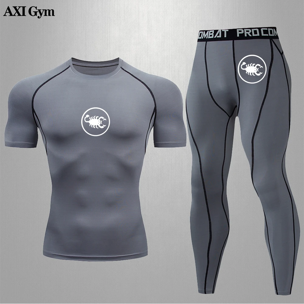 Men's Fitness Tight Training Suit Rashguard Jogging Compression Suit Basketball Football Match Ball Sportswear Quick Drying Suit
Men's Fitness Tight Training Suit Rashguard Jogging Compression Suit Basketball Football Match Ball Sportswear Quick Drying Suit