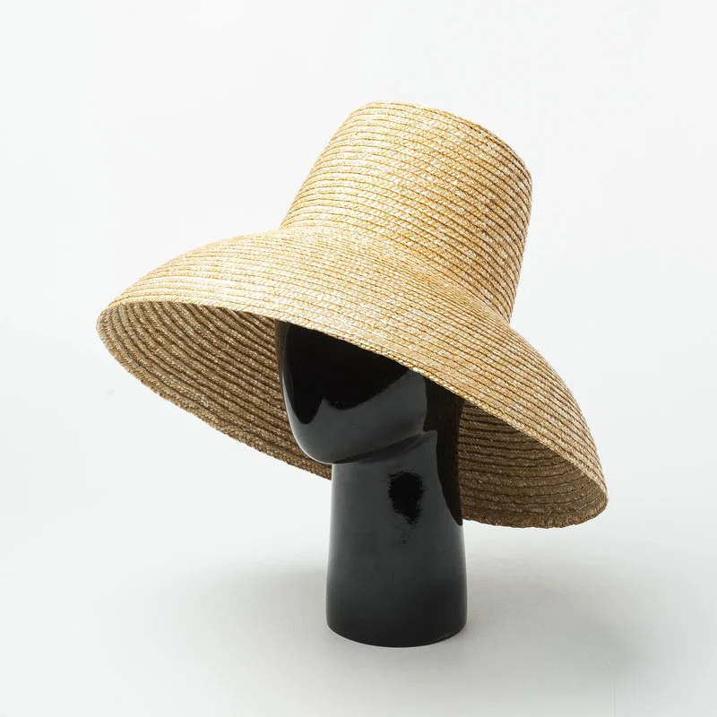 New Popular Lamp Shape Sun Hat for Women Big Wide Brim Summer Beach Hat Ladies High Top Straw Hat UV Protection Derby Travel Hat
New Popular Lamp Shape Sun Hat for Women Big Wide Brim Summer Beach Hat Ladies High Top Straw Hat UV Protection Derby Travel Hat