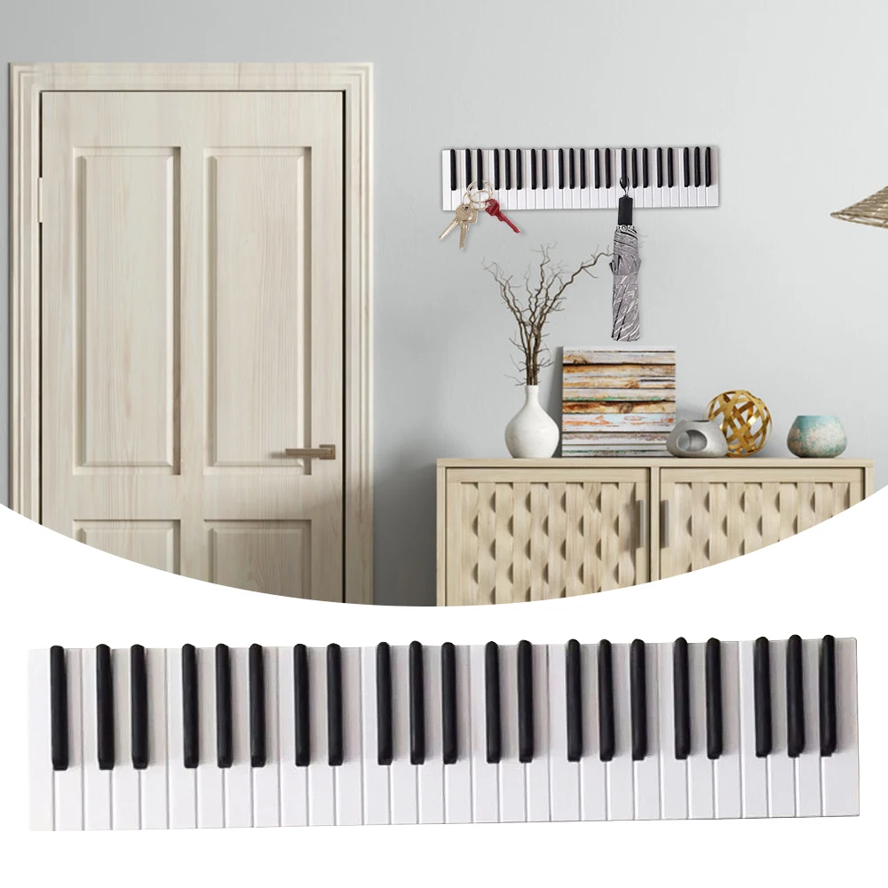 Creative Piano Wooden Coat Racks Piano Keys Wall Mounted Coat 21 Hooks Hanger Wall Home Decoration Hat Storage Rack Wood Shelf
Creative Piano Wooden Coat Racks Piano Keys Wall Mounted Coat 21 Hooks Hanger Wall Home Decoration Hat Storage Rack Wood Shelf