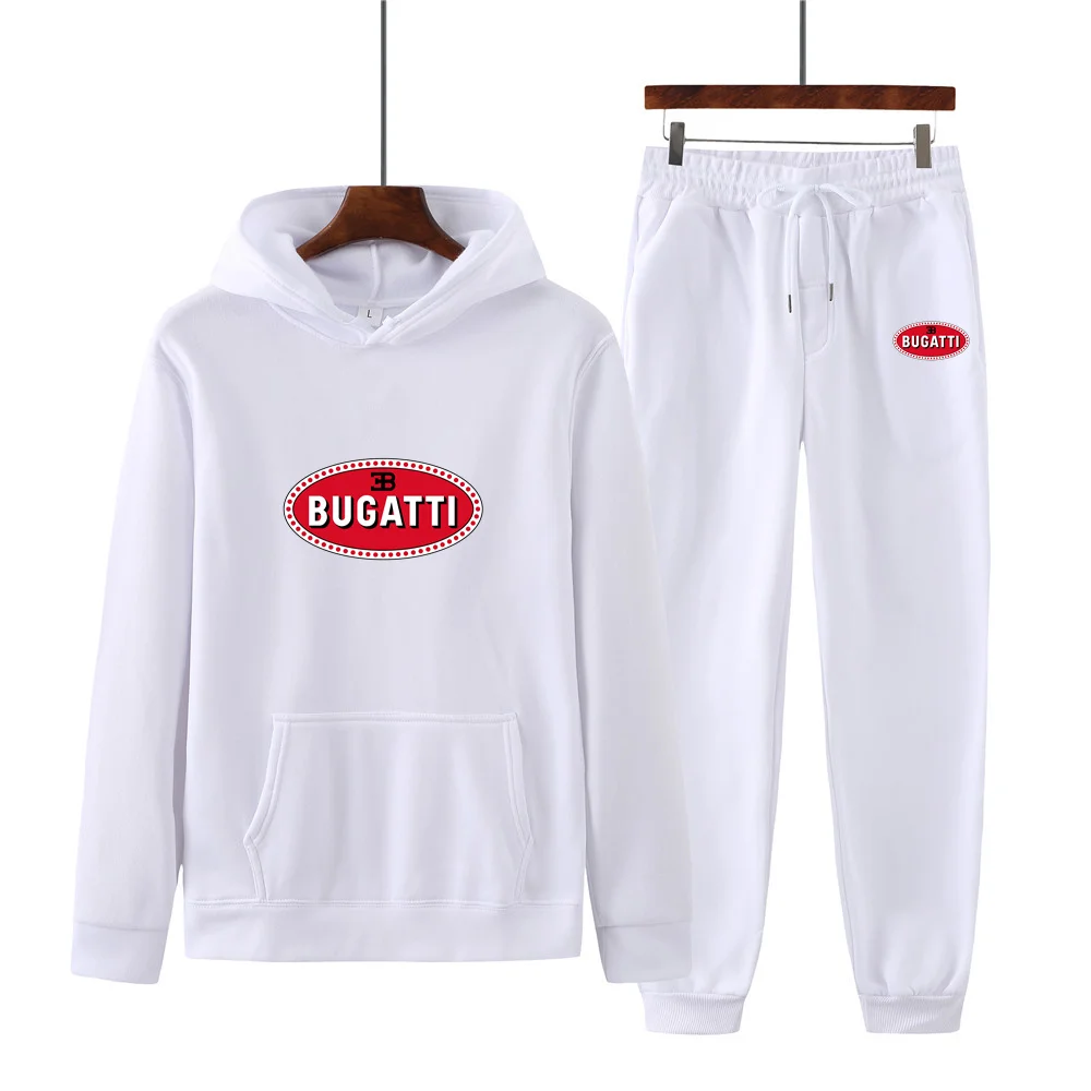 BUGATTI Men's Sets Hoodies+Pants Autumn Winter Hooded Sweatshirt Sweatpants Fashion Slim Fit Men Hip Hop Pullover Hoody B13
BUGATTI Men's Sets Hoodies+Pants Autumn Winter Hooded Sweatshirt Sweatpants Fashion Slim Fit Men Hip Hop Pullover Hoody B13