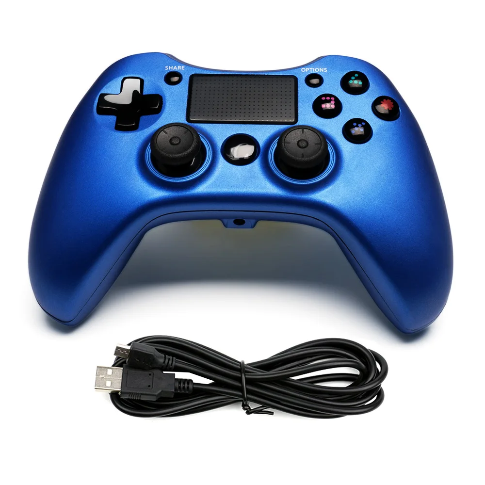 Wired Game Console Controller For PS4 Dualshock Vibration Joystick PC Gamepads For PS3 for Android TV
Wired Game Console Controller For PS4 Dualshock Vibration Joystick PC Gamepads For PS3 for Android TV