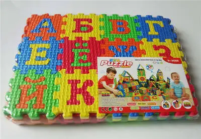 36Pcs EVA Foam Number Russian Alphabet Puzzle Play Mat Baby Rugs Play Floor Carpet Interlocking Soft Pad Children Game Toys
36Pcs EVA Foam Number Russian Alphabet Puzzle Play Mat Baby Rugs Play Floor Carpet Interlocking Soft Pad Children Game Toys