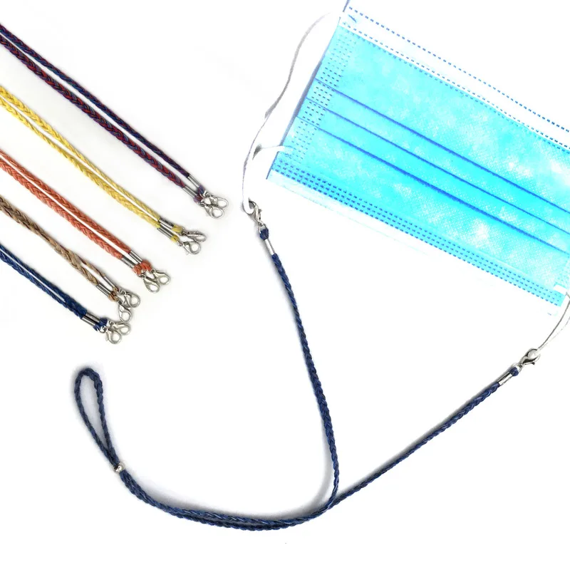 Fashion Mask Colorful Rope Long Glasses Rope Sunglasses Strap Cord Eyewear Non-slip Lanyard Necklace Mask Hanging Neck Ropes 
Fashion Mask Colorful Rope Long Glasses Rope Sunglasses Strap Cord Eyewear Non-slip Lanyard Necklace Mask Hanging Neck Ropes