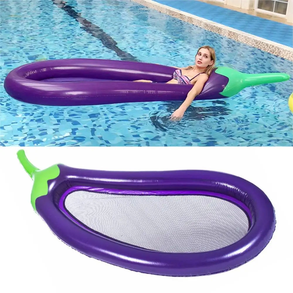 PVC Eggplant Inflatable Pool Float Floating Chair Floating Bed Comfortable Kids Adults Summer Creative Foldable Lounge Beach
PVC Eggplant Inflatable Pool Float Floating Chair Floating Bed Comfortable Kids Adults Summer Creative Foldable Lounge Beach