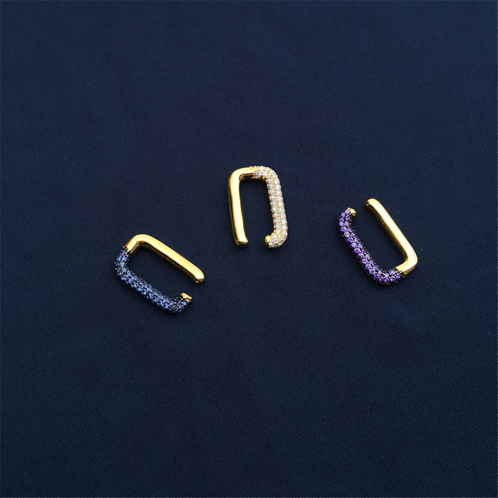 popzone s925 sterling silver new colorful star-shaped ear bone clip women female with color diamond geometric square earrings
popzone s925 sterling silver new colorful star-shaped ear bone clip women female with color diamond geometric square earrings