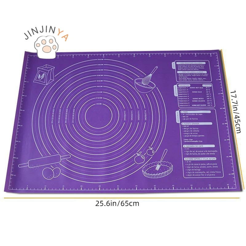 Kitchenware Non-stick Baking Mat Silicone Mat Baking Pan Rolling Dough Pizza Dough Maker Stand
Kitchenware Non-stick Baking Mat Silicone Mat Baking Pan Rolling Dough Pizza Dough Maker Stand