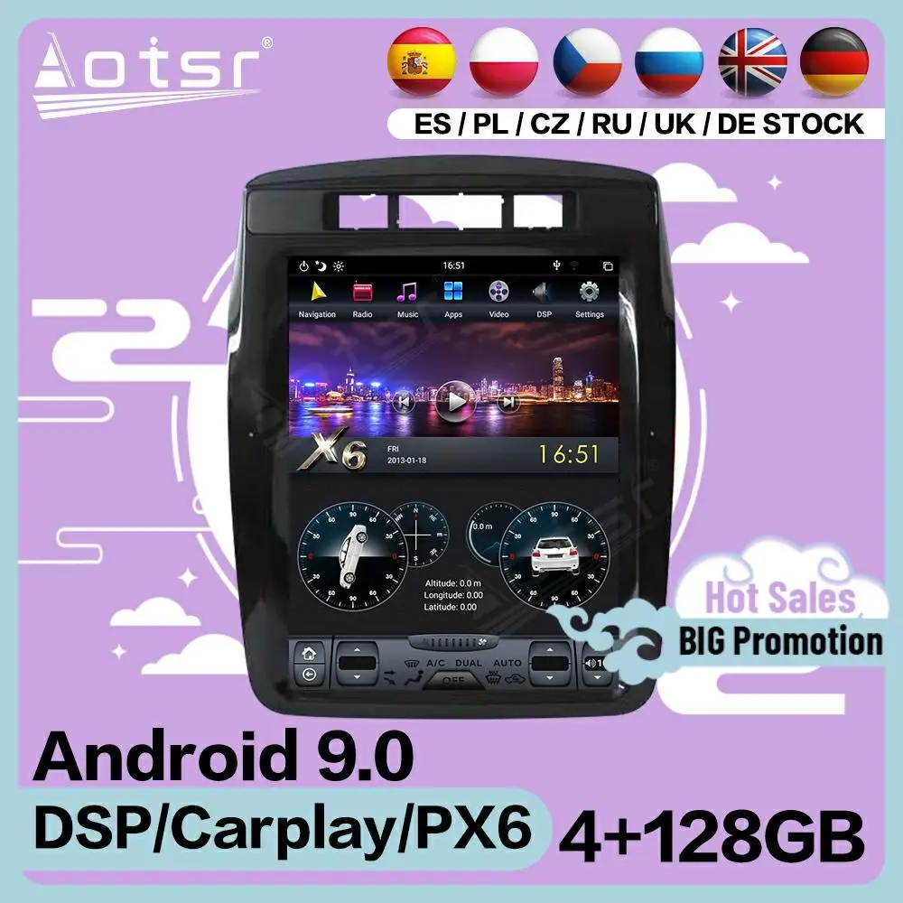 Мультимедийная стереосистема 128G Carplay в стиле Тесла Android для Volkswagen Touareg 2010 2011 2012 2013 2014 2015 2016 2017 GPS, головное устройство
Мультимедийная стереосистема 128G Carplay в стиле Тесла Android для Volkswagen Touareg 2010 2011 2012 2013 2014 2015 2016 2017 GPS, головное устройство