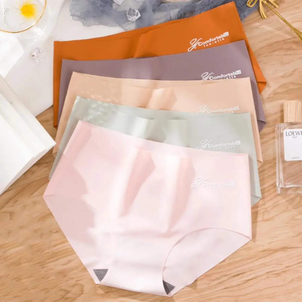 Women Seamless Stretchy Breathable Letter Print Underwear Briefs Female Underpants Solid Color Panty Intimates Women Lingeries
Women Seamless Stretchy Breathable Letter Print Underwear Briefs Female Underpants Solid Color Panty Intimates Women Lingeries