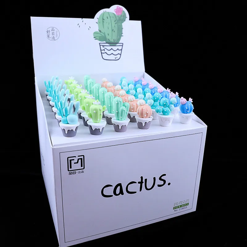36PCS Cactus Cartoon Cute Pen Student Examination Stationery Kawaii School Supplies Gel Pens
36PCS Cactus Cartoon Cute Pen Student Examination Stationery Kawaii School Supplies Gel Pens