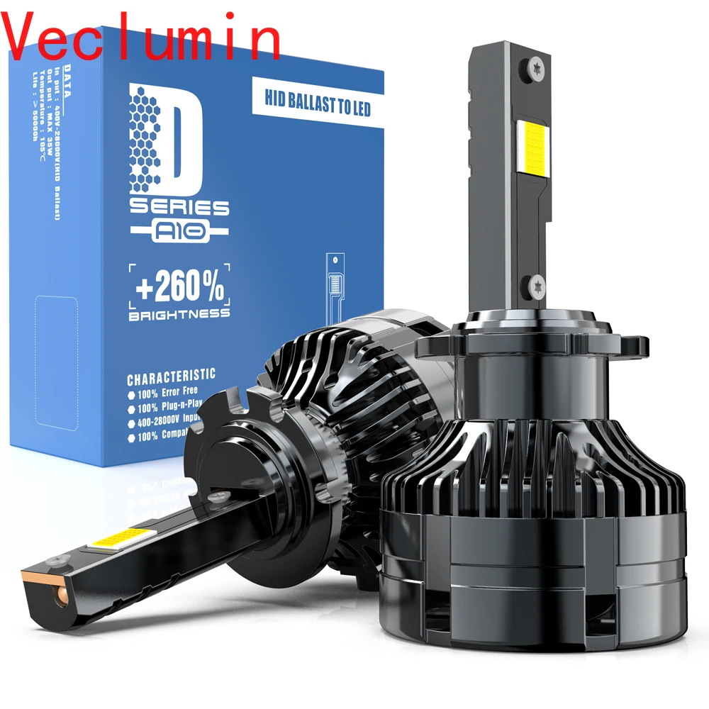 2pcs Canbus 100W D5S Car LED Headlight Bulb D2S D2R D1S D3S D3R D4S D4R D8S D1S 70W Auto Fog Lights Replacement Plug and Play
2pcs Canbus 100W D5S Car LED Headlight Bulb D2S D2R D1S D3S D3R D4S D4R D8S D1S 70W Auto Fog Lights Replacement Plug and Play