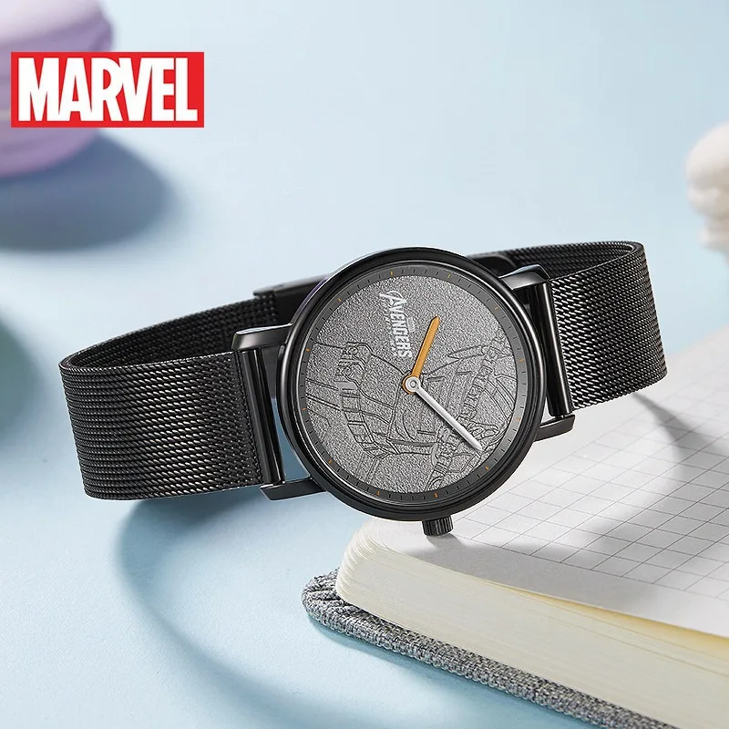 Disney Marvel Wristwatch Couple Quartz Watch Gifts for Men Lover Watch Women Watches Couple Gift Trending Stainless Steel Round
Disney Marvel Wristwatch Couple Quartz Watch Gifts for Men Lover Watch Women Watches Couple Gift Trending Stainless Steel Round