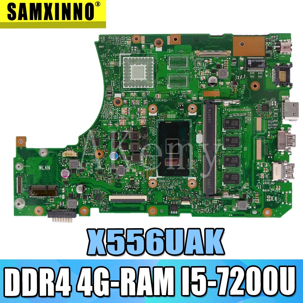 Новинка! X556UAK материнская плата для ноутбука For Asus X556UQM X556UV X556UQK X556UF X556UJ X556UB оригинальная материнская плата DDR4 4G-RAM I5-7200U
Новинка! X556UAK материнская плата для ноутбука For Asus X556UQM X556UV X556UQK X556UF X556UJ X556UB оригинальная материнская плата DDR4 4G-RAM I5-7200U
