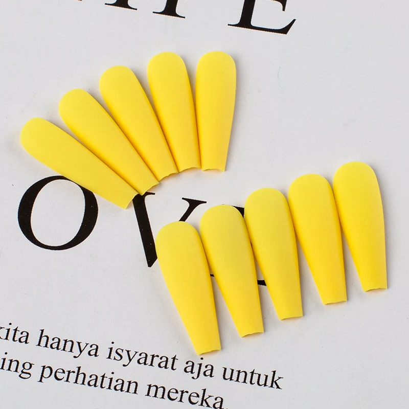 20Pcs Matte Colorful Fake Nail Ballerina Acrylic Nails Press on Coffin Art Tips False Designs Full Cover Artificial
20Pcs Matte Colorful Fake Nail Ballerina Acrylic Nails Press on Coffin Art Tips False Designs Full Cover Artificial