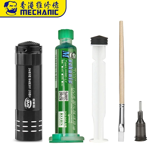 MECHANIC UV Solder Mask Ink Чернила для паяльной маски 
MECHANIC UV Solder Mask Ink Чернила для паяльной маски