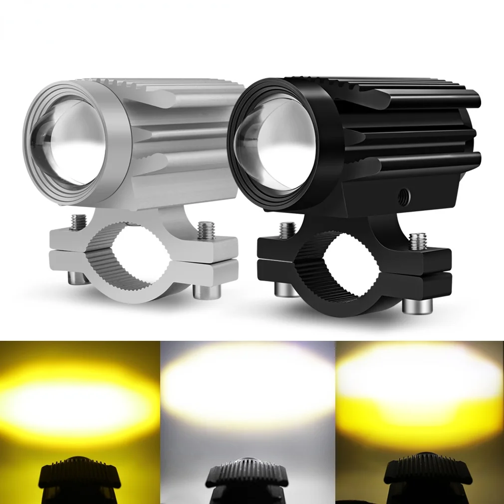 Universal LED Motorcycle Headlight Mini Projector Lens Car ATV Driving Fog light Auxiliary Spotlight for Cafe Racer Scooter Lamp
Universal LED Motorcycle Headlight Mini Projector Lens Car ATV Driving Fog light Auxiliary Spotlight for Cafe Racer Scooter Lamp