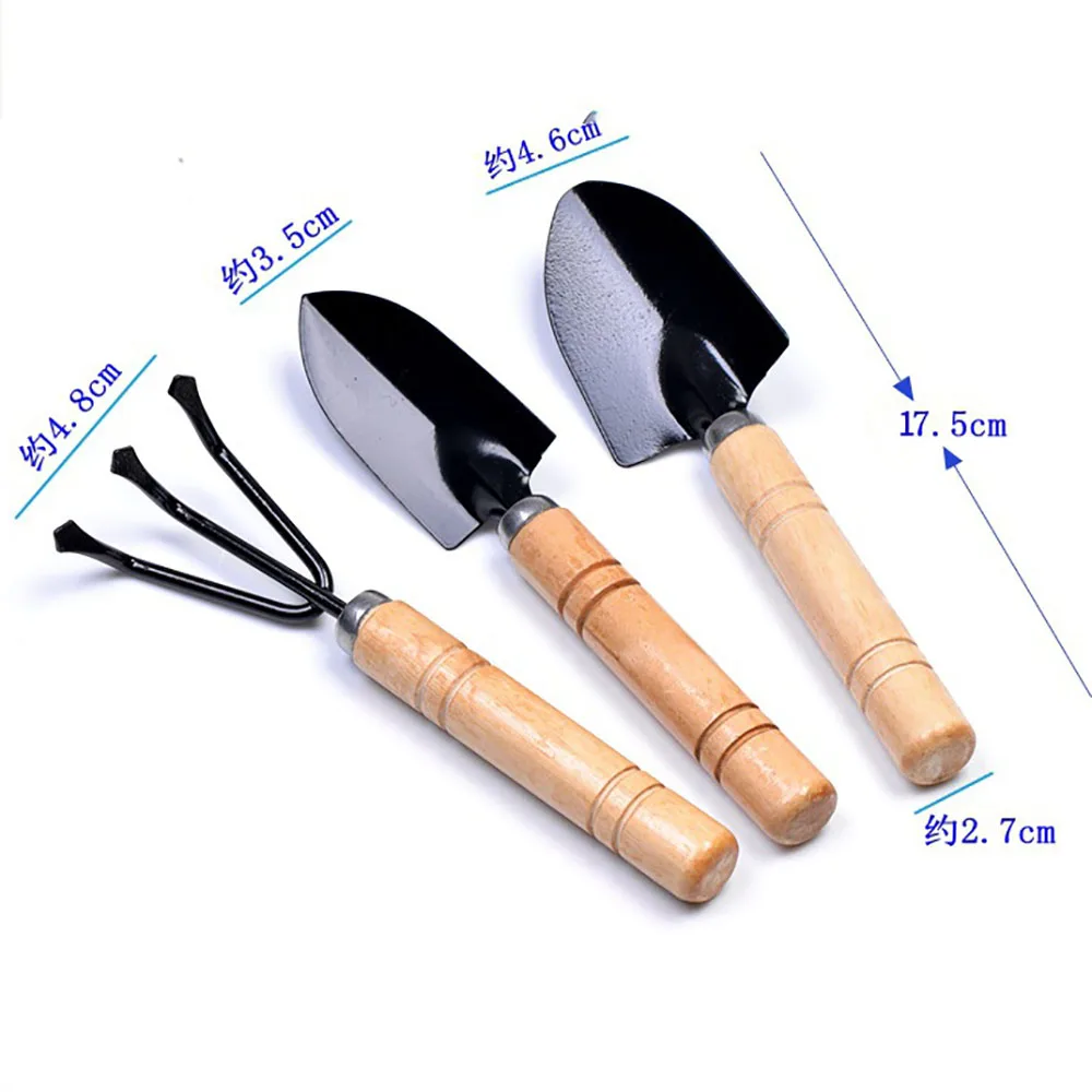 Garden Tool Shovel Garden Planting Tool Shovel Wooden Handle Shovel Potted Fork Tool Three-piece Set Gardening Supplies
Garden Tool Shovel Garden Planting Tool Shovel Wooden Handle Shovel Potted Fork Tool Three-piece Set Gardening Supplies