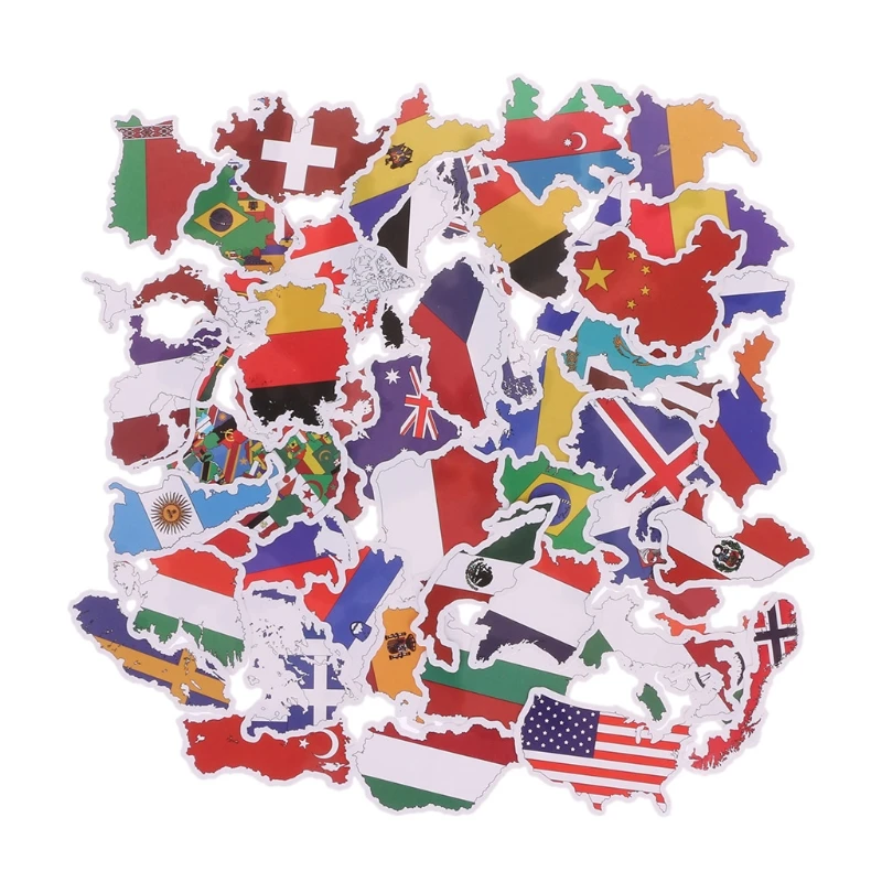 50X National Flags Stickers Toys Countries Map Sticker DIY Scrapbooking Suitcase
50X National Flags Stickers Toys Countries Map Sticker DIY Scrapbooking Suitcase