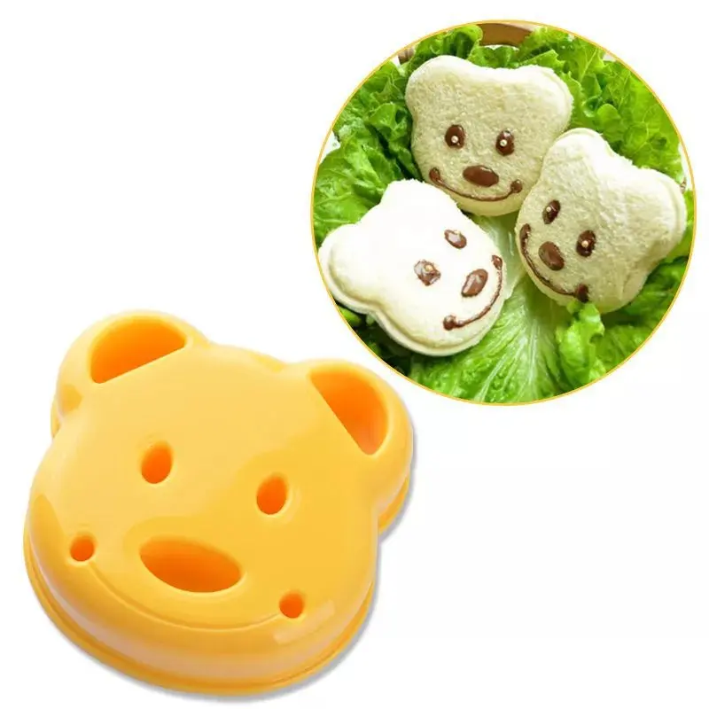 Little Bear Shape Sandwich Mold Bread Biscuits Embossed Device Cake Mold Maker DIY Mold Cutter kitchen breakfast accessories
Little Bear Shape Sandwich Mold Bread Biscuits Embossed Device Cake Mold Maker DIY Mold Cutter kitchen breakfast accessories