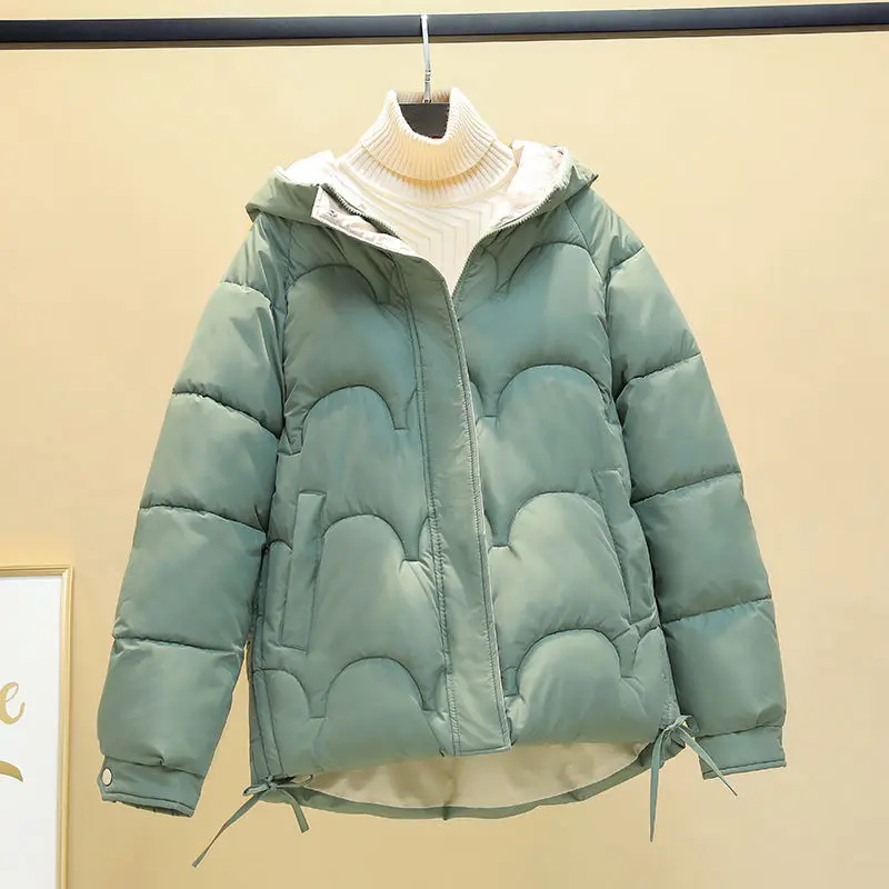 2021 New Short Down Padded Jacket Women'S Winter Warmth And Thick Coat Loose Plus Size All-Match Female Outerwear
2021 New Short Down Padded Jacket Women'S Winter Warmth And Thick Coat Loose Plus Size All-Match Female Outerwear