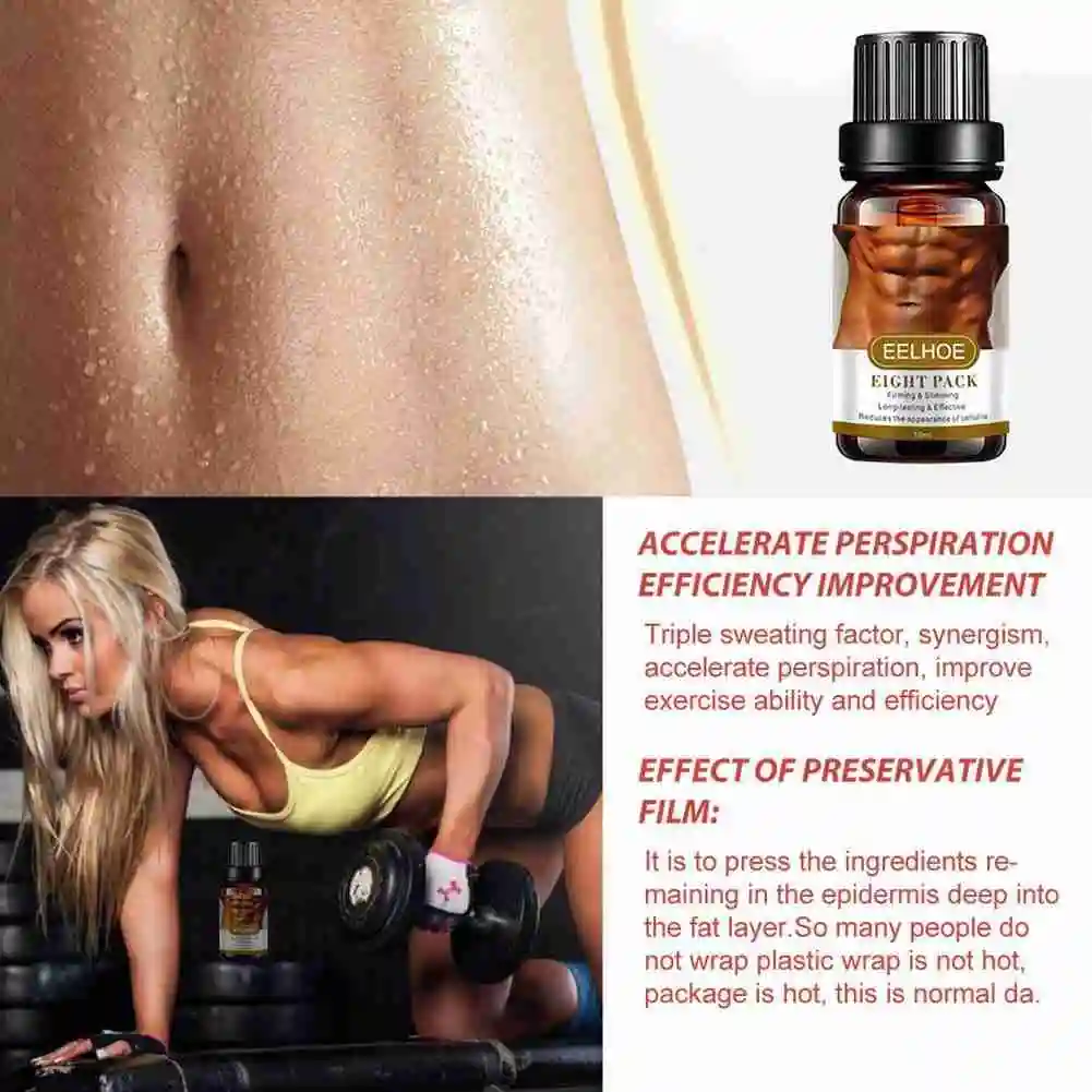 Powerful Abdominal Muscle Essential Oil 30ML Men Stronger Muscle Eight Pack Cream Anti Cellulite Fat Burning Weight Loss Product
Powerful Abdominal Muscle Essential Oil 30ML Men Stronger Muscle Eight Pack Cream Anti Cellulite Fat Burning Weight Loss Product