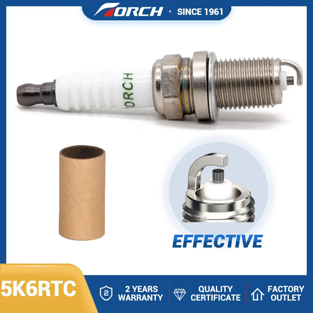 Brand New TORCH Spark Plug 5K6RTC Replacement Candles BCPR6ES Champion RC9Y Denso Q20PR-U 3924 Beru UXT1
Brand New TORCH Spark Plug 5K6RTC Replacement Candles BCPR6ES Champion RC9Y Denso Q20PR-U 3924 Beru UXT1