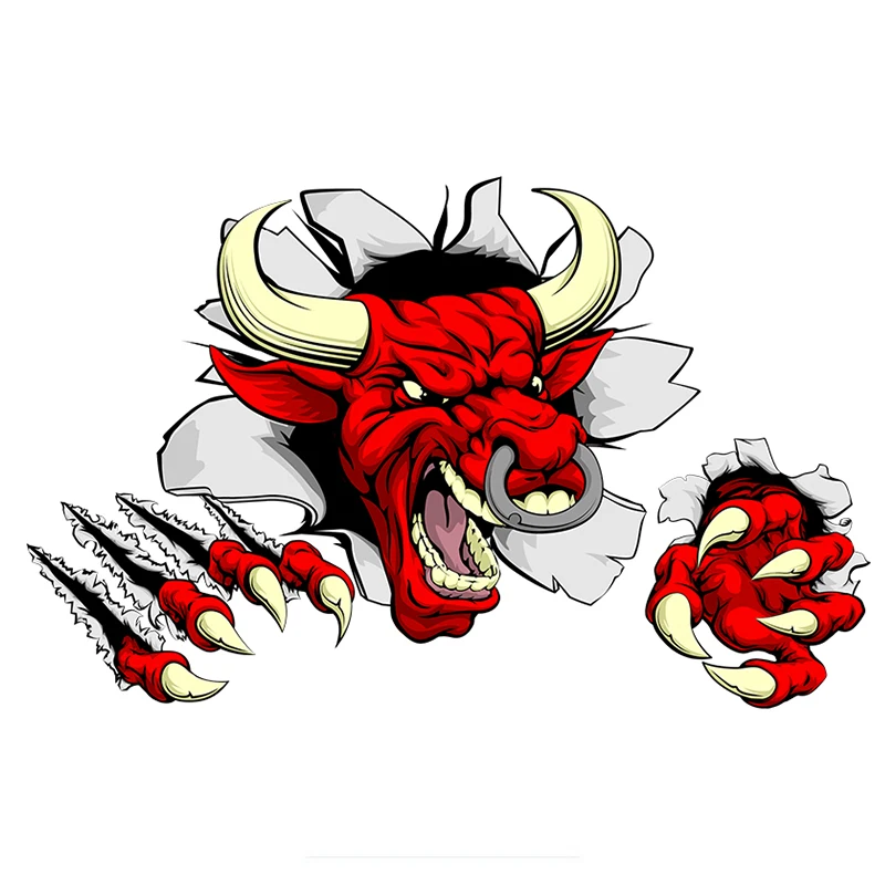 Car Sticker 3D Tearing Cow Devil Car Decoration Waterproof, Window, Trunk, Motorcycle Cover Scratched PVC
Car Sticker 3D Tearing Cow Devil Car Decoration Waterproof, Window, Trunk, Motorcycle Cover Scratched PVC