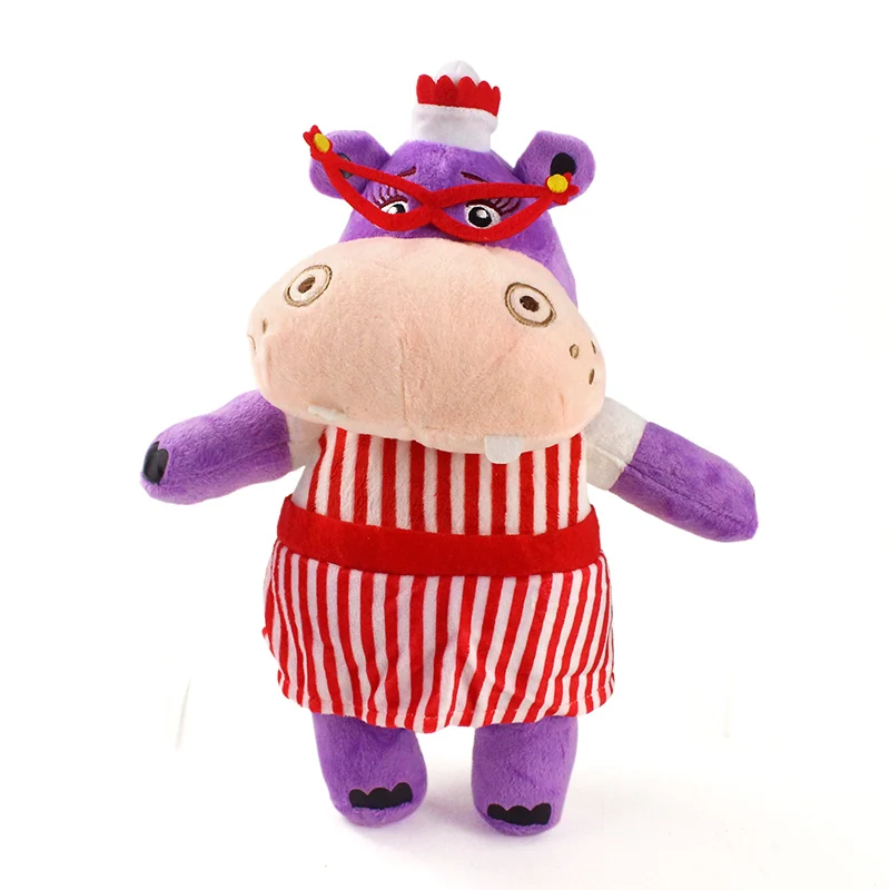 Doctor Mcstuffins Плюшевые игрушки дракон овца Dottie Бегемот раннее образование куклы