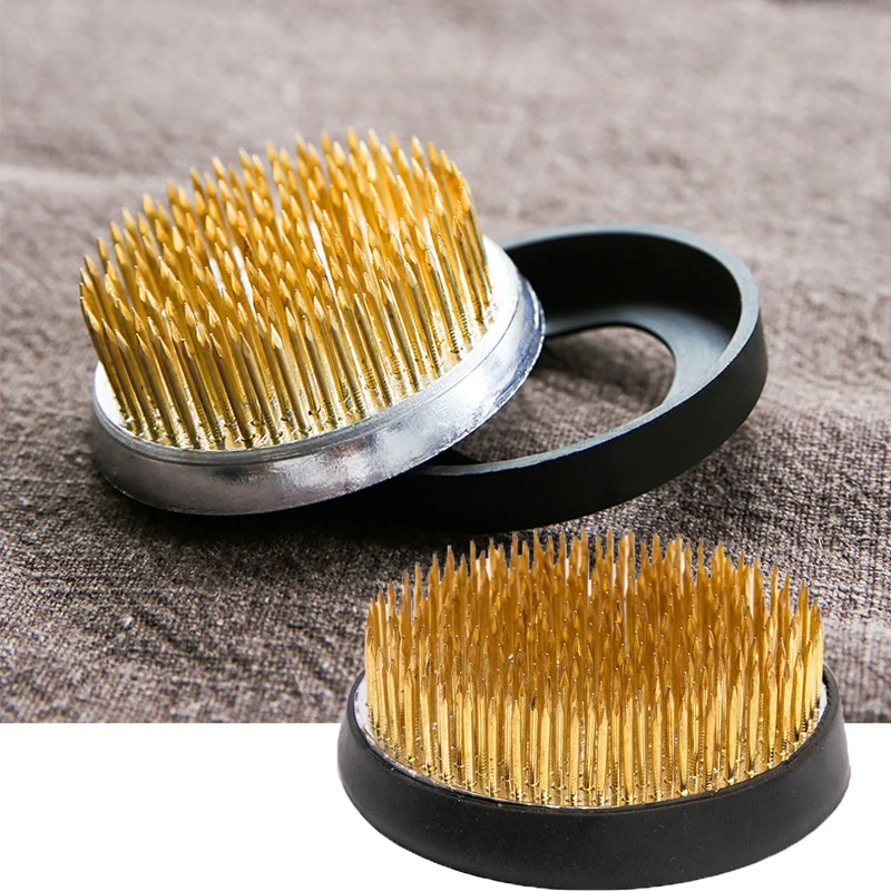 Japanese Ikebana Kenzan Pin Art Fixed Tools Flower Insert Base Holder Pin Lead Copper Needle Pin Flower Arrange Tool
Japanese Ikebana Kenzan Pin Art Fixed Tools Flower Insert Base Holder Pin Lead Copper Needle Pin Flower Arrange Tool