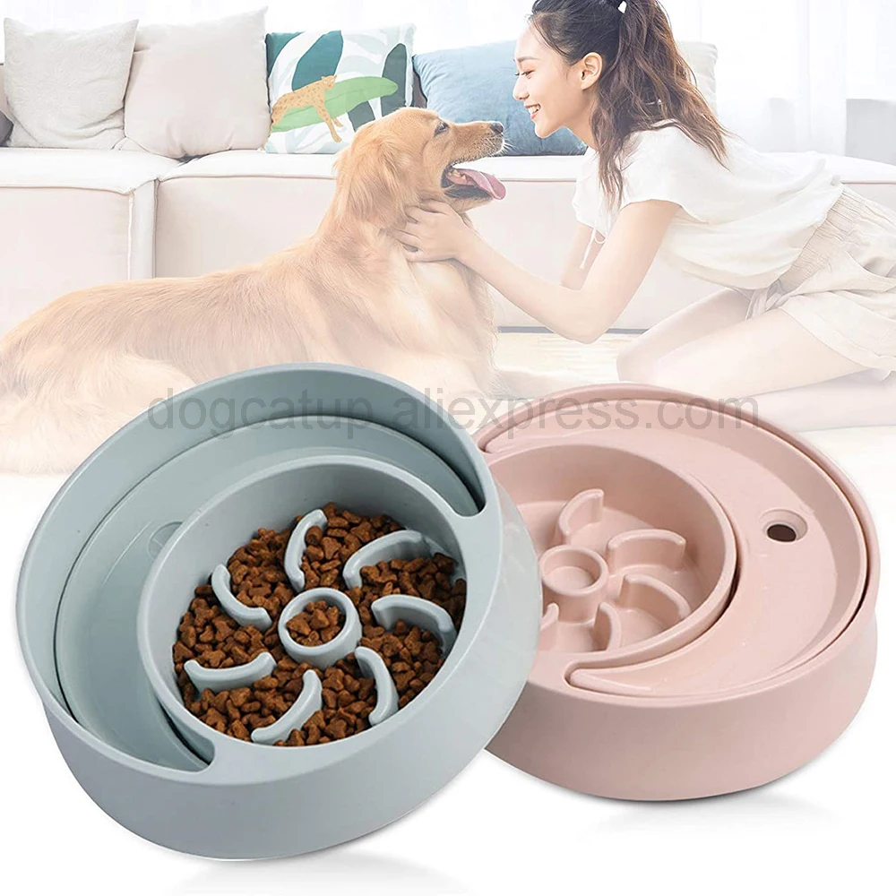 Sun-Moon 2 in 1 Cats Food Bowls Slow Feed Dog Bowl Ring-Shaped Dogs Drinking Dish Anti-Gormandizer Pet Feeder Cat Saucer Barrier
Sun-Moon 2 in 1 Cats Food Bowls Slow Feed Dog Bowl Ring-Shaped Dogs Drinking Dish Anti-Gormandizer Pet Feeder Cat Saucer Barrier