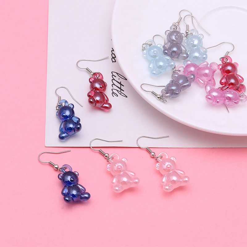 Creative Cartoon Animal Gummy Bear Earrings for Women Lovely Girls Drop Earrings Ear Hook Jewelry Gifts
Creative Cartoon Animal Gummy Bear Earrings for Women Lovely Girls Drop Earrings Ear Hook Jewelry Gifts