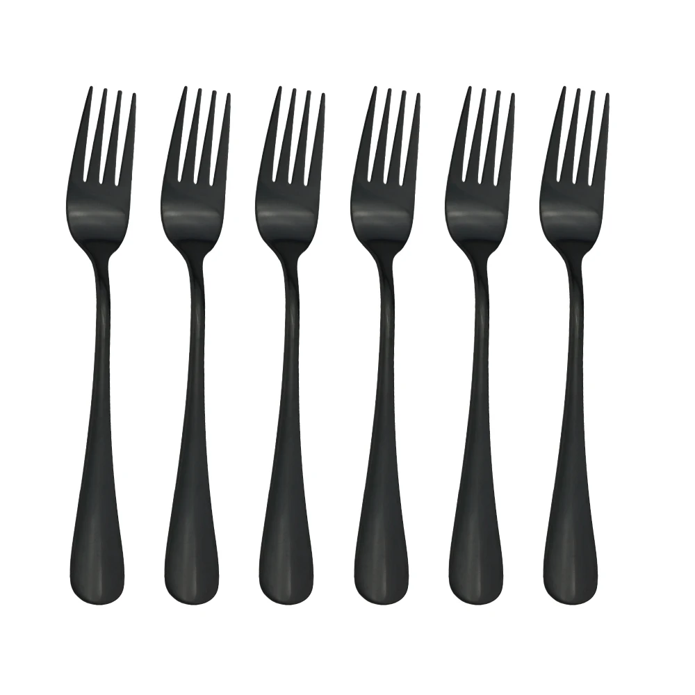 6pcs/set Tableware Cutlery Set Stainless Steel Cutlery Set Black Forks Cutlery Set Western Dinnerware Set Outdoor Kitchen Home
6pcs/set Tableware Cutlery Set Stainless Steel Cutlery Set Black Forks Cutlery Set Western Dinnerware Set Outdoor Kitchen Home