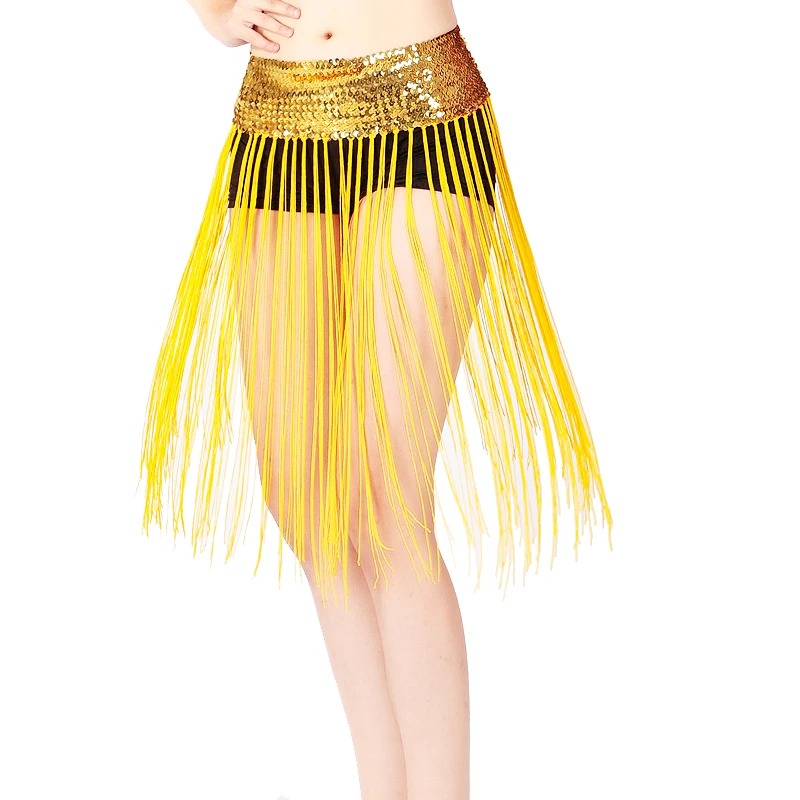 Sequins Belly Dance Costumes Bellydance Hip Skirt Bollywood Carnival Performance Wear Tassel Fringes 
Sequins Belly Dance Costumes Bellydance Hip Skirt Bollywood Carnival Performance Wear Tassel Fringes