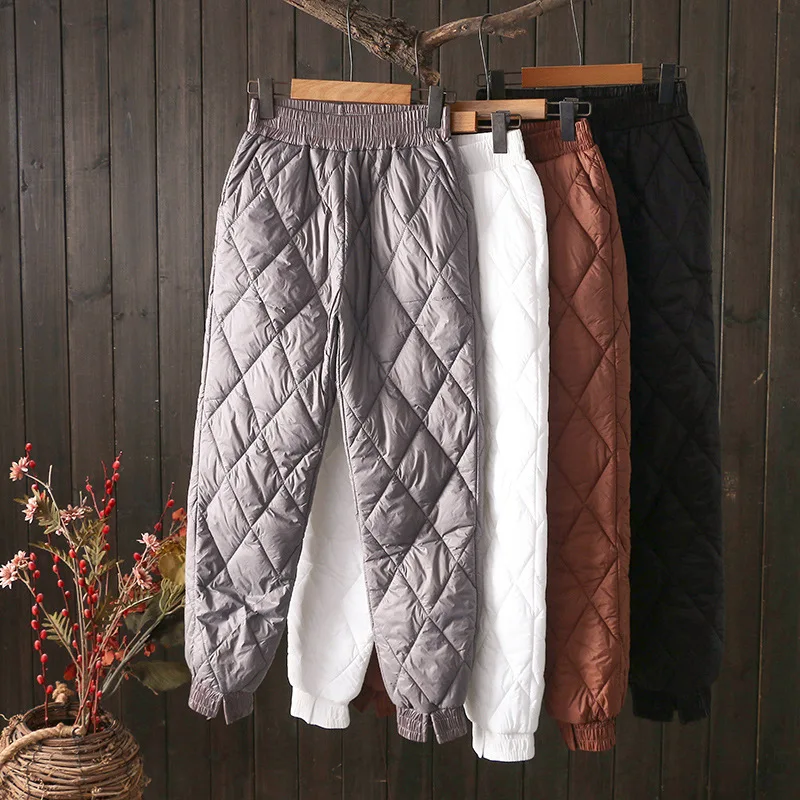 2021 Autumn Winter New Fashionable Cotton Trousers Women High Waist Oversized Pants for Ladies Thicken Chic Women's Casual Pants
2021 Autumn Winter New Fashionable Cotton Trousers Women High Waist Oversized Pants for Ladies Thicken Chic Women's Casual Pants