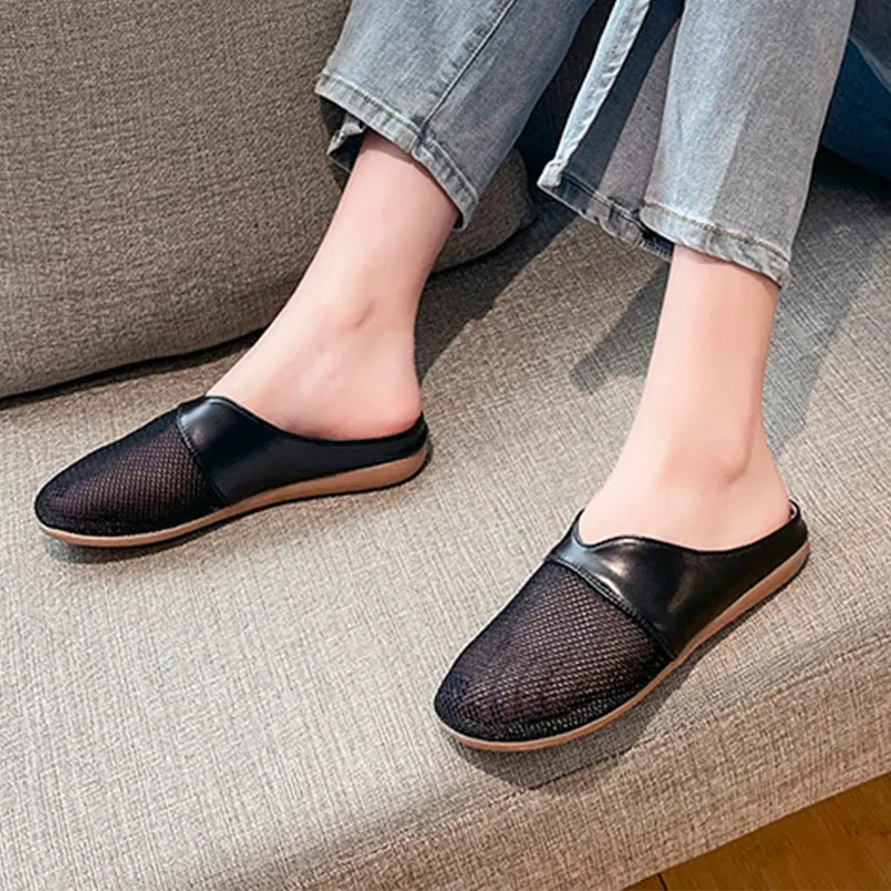 2021 Summer New Woman Slippers Mesh Flat Patchwork Hollow Out Solid Color Ladies Weave Slip On Comfortable Fashion Outdoor Shoes
2021 Summer New Woman Slippers Mesh Flat Patchwork Hollow Out Solid Color Ladies Weave Slip On Comfortable Fashion Outdoor Shoes