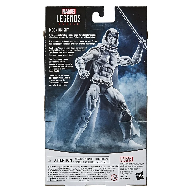 6inch Hasbro Marvel Legends Avengers Superhero Moon Knight Anime Action & Toy figures Model Toys For Children
6inch Hasbro Marvel Legends Avengers Superhero Moon Knight Anime Action & Toy figures Model Toys For Children